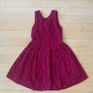 Abercrombie Girls Red Dress